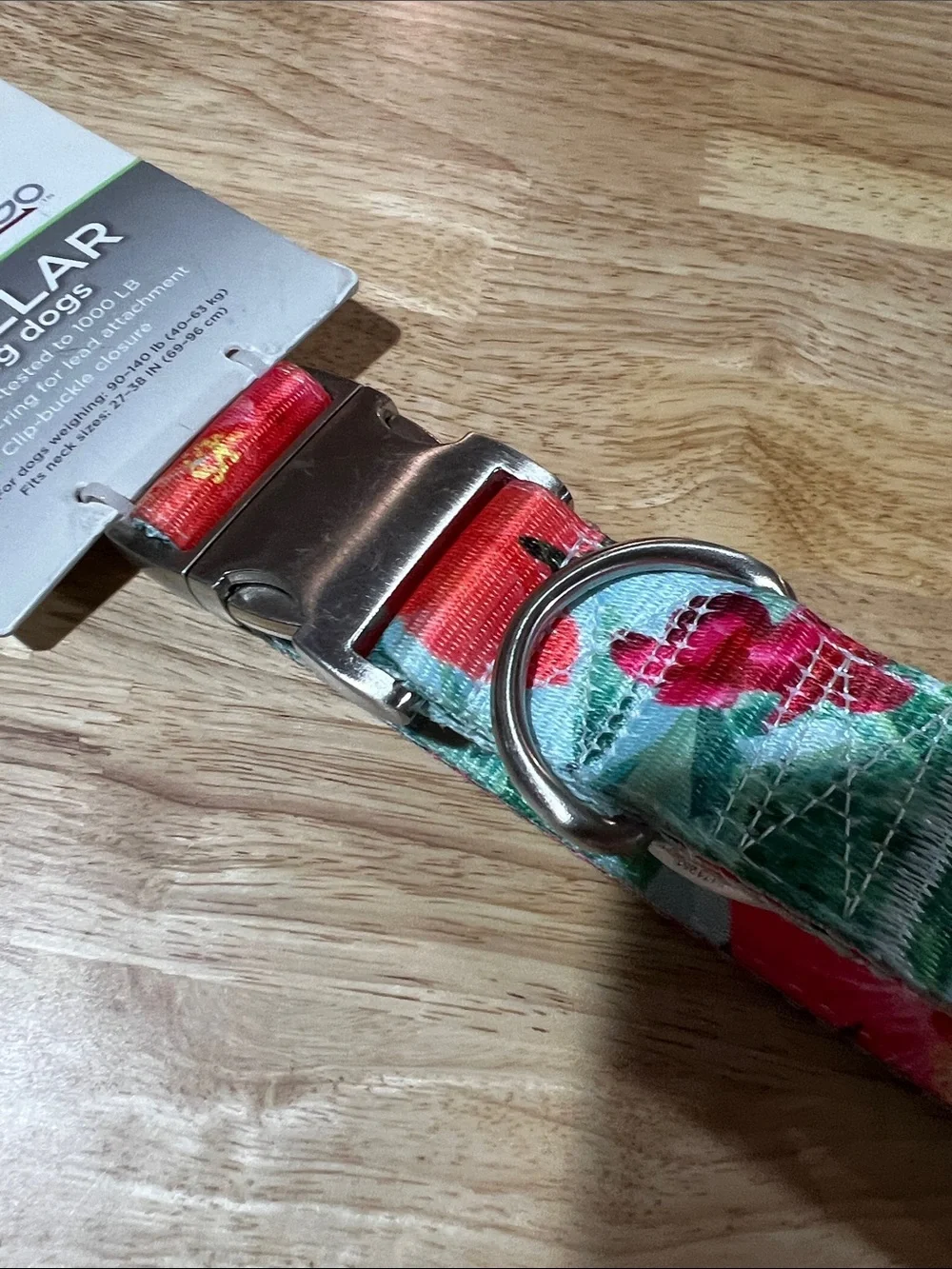 Good2Go Floral Large Dog Collar - XXL-XXXL 90-140lbs 27-38” neck z97